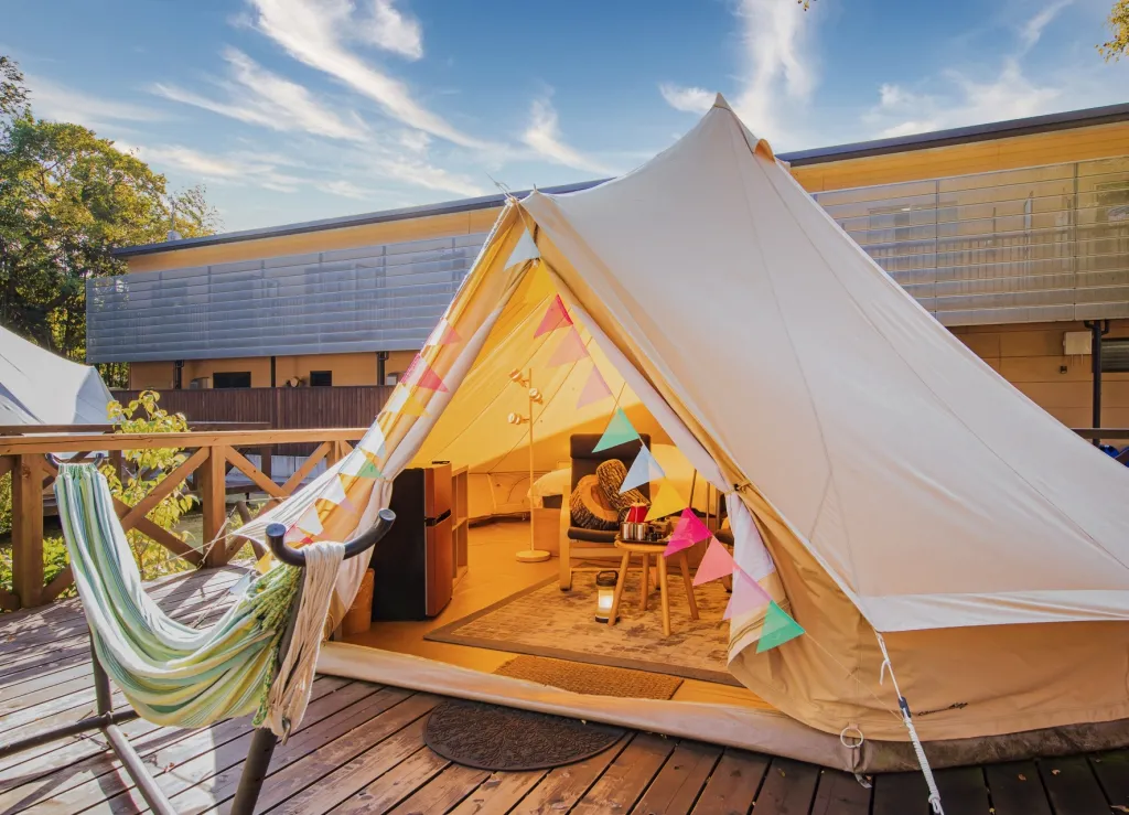 ウフフビレッジ テント